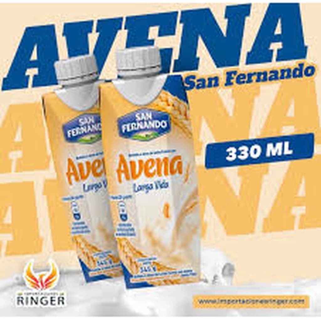 Avena San Fernando 330ml Paca *18 Uni