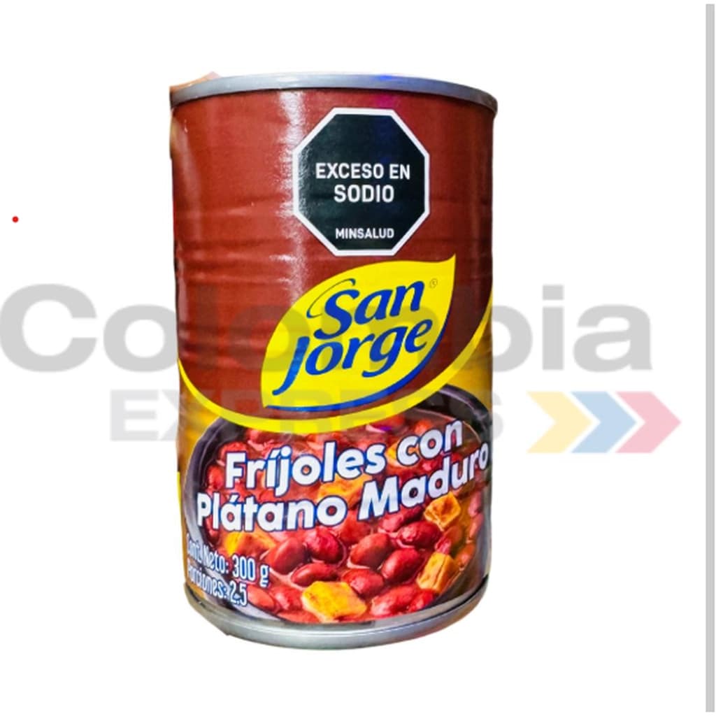Frijol con Platano Maduro 300g