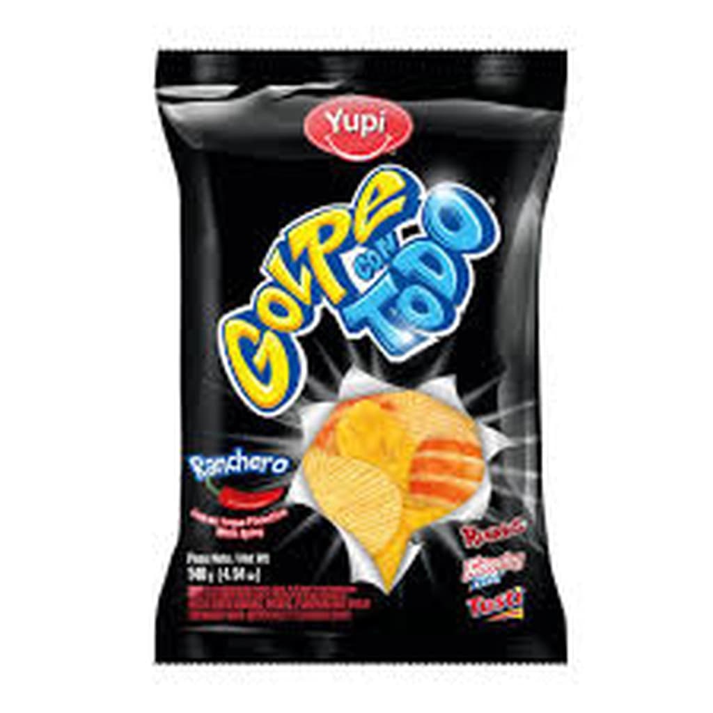 Golpe con Todo Negro 140 G . Cj * 17 Unds