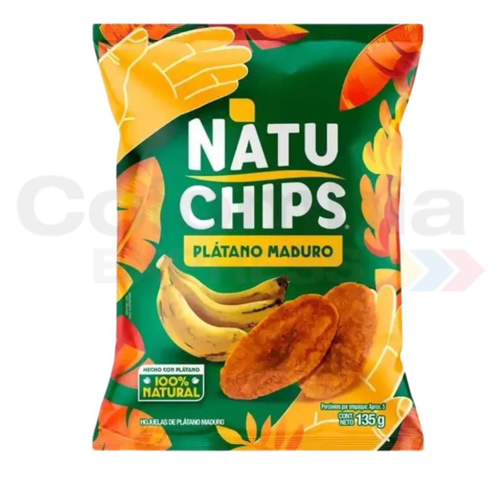 Natuchips 135 g Platano Maduro
