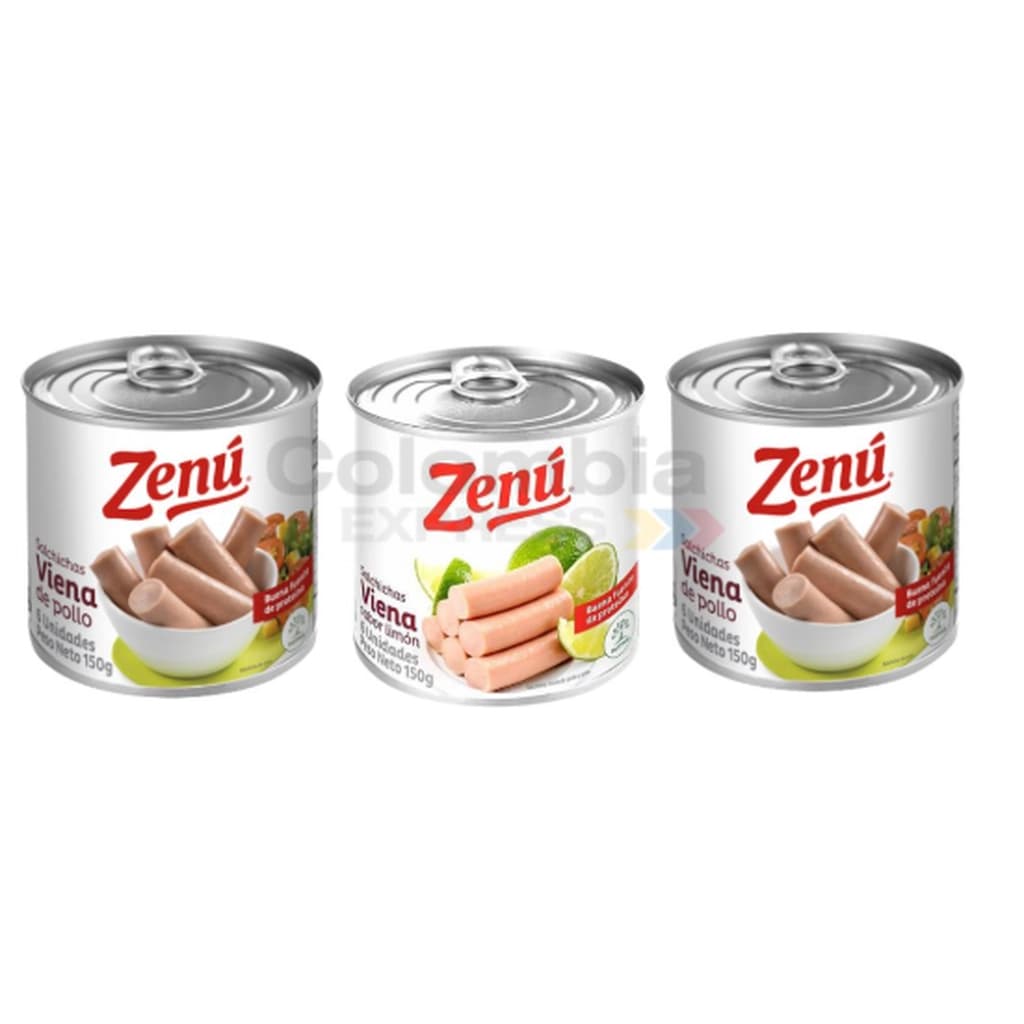 Salchicha Viena Zenu 150 Gr