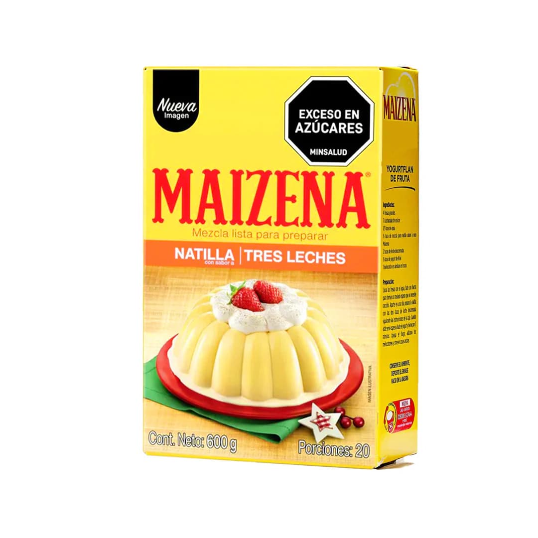 Natilla Maizena Sabor Tres Leches