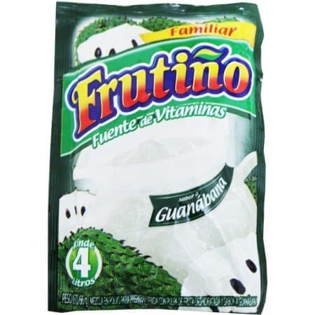 Frutiño  Sobre 10g Guanabana Display 20 Und