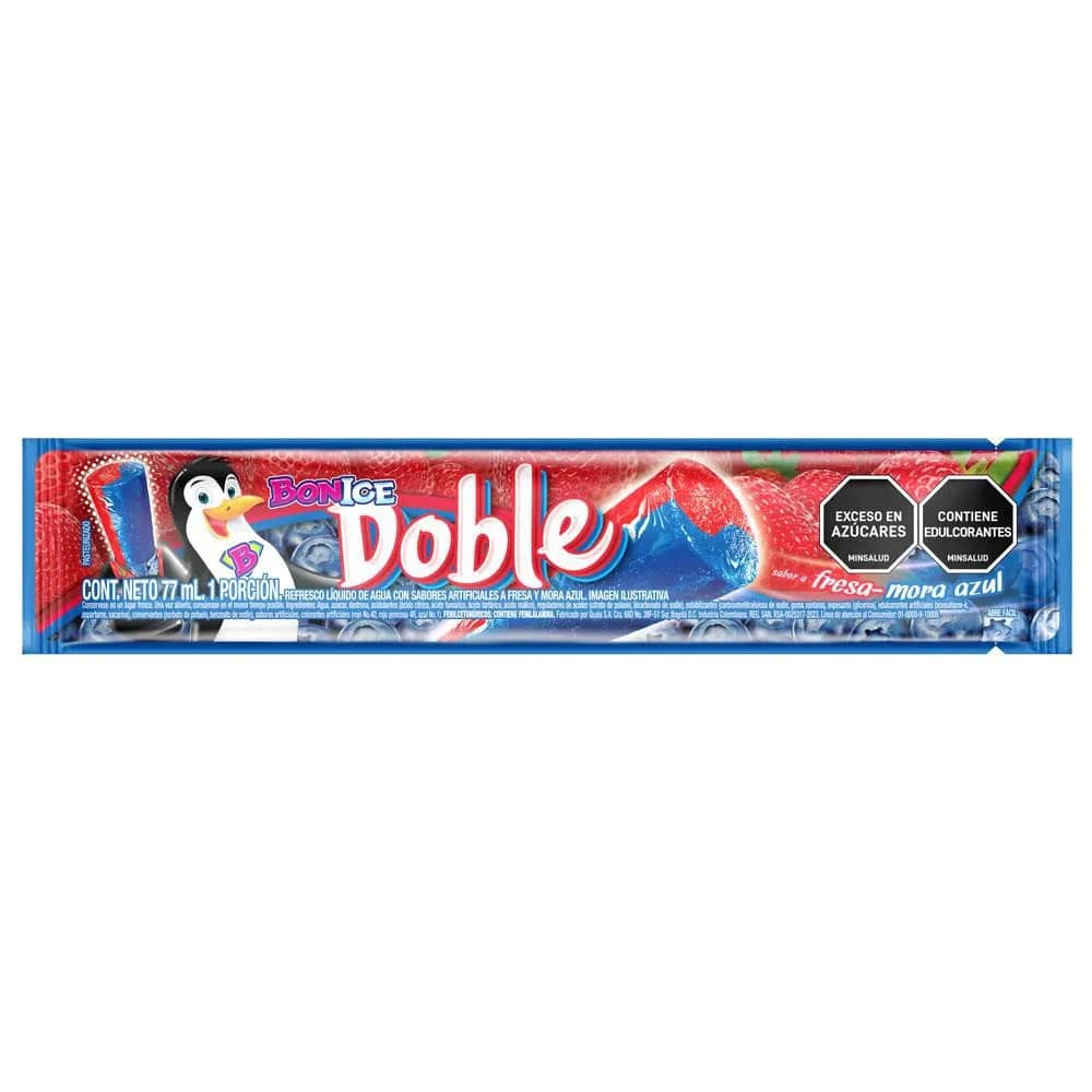 Bonice display Doble Sabor 77 ml