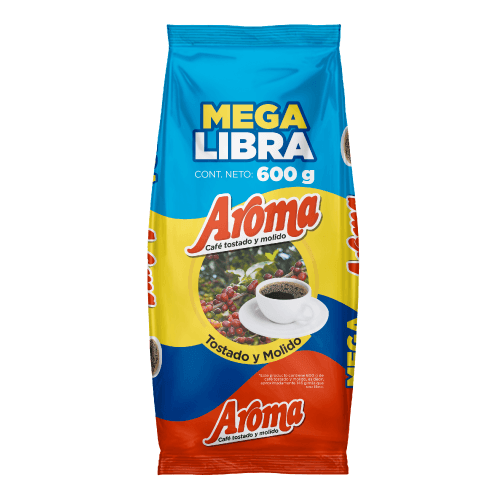 Cafe Aroma Tostado Molido 600 Gr