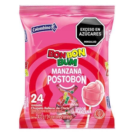 Bon Bon Bum Manzana Postobon