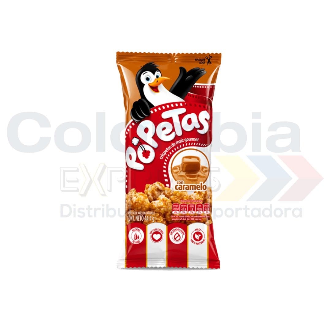 POPETAS CARAMELO 44,4g