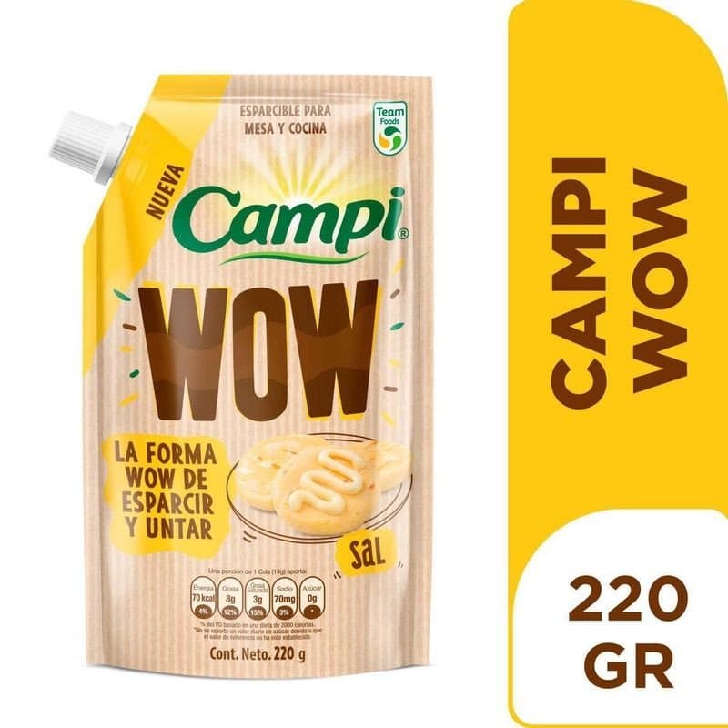Mantequilla Campi Wom 220gr