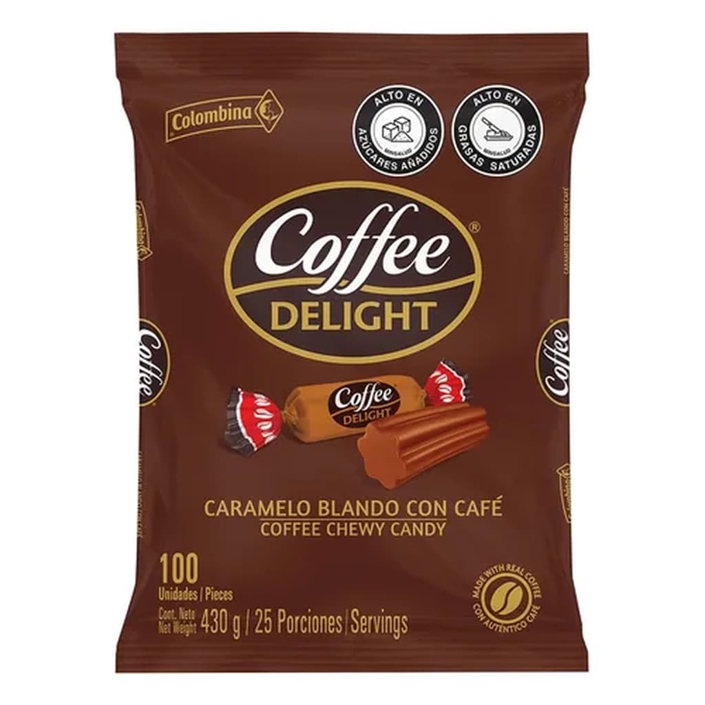 COFFEE DELIGHT BLANDO BS *100 UND. CJ * 16 BOLSAS