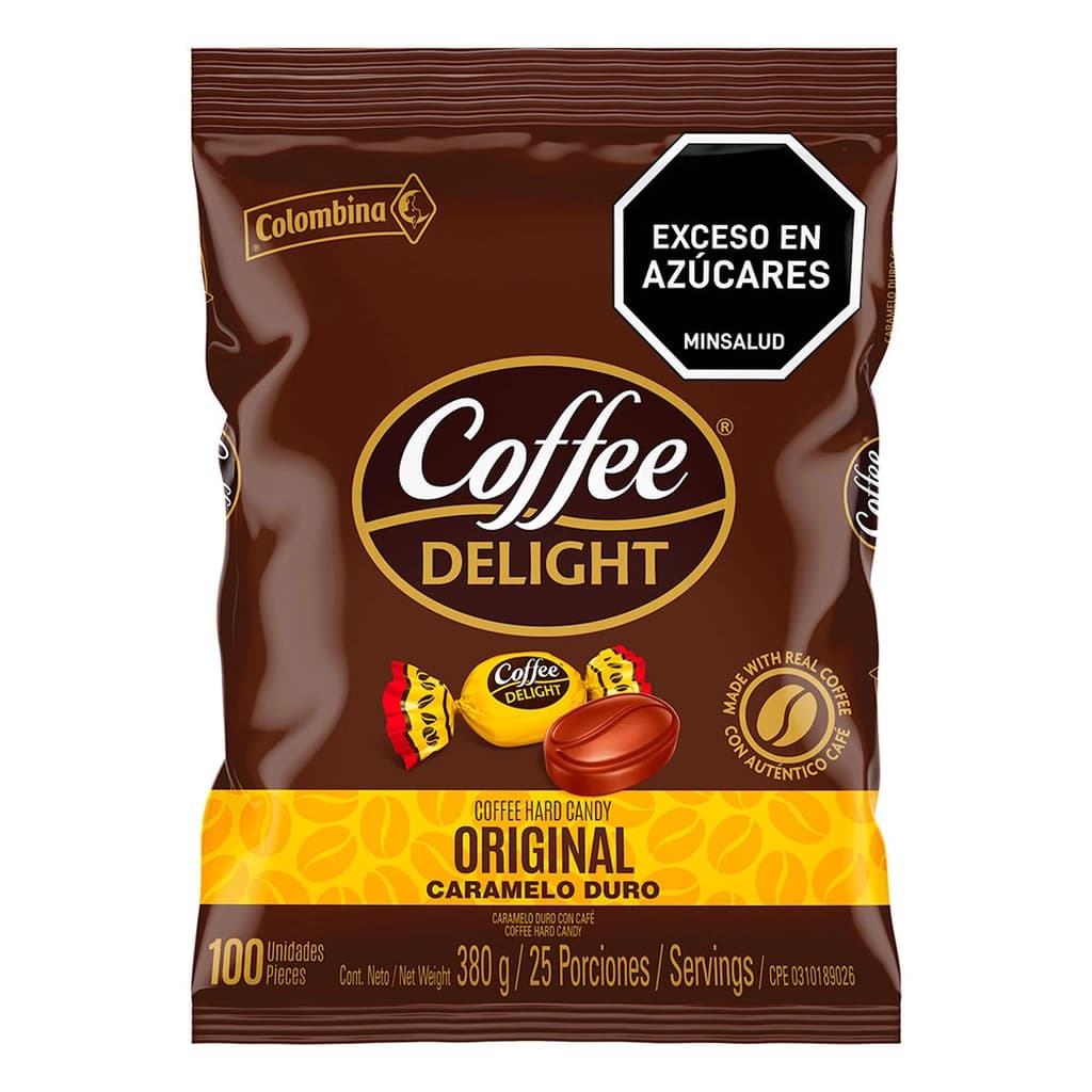 COFFEE DELIGHT DURO BOLSA X 100 UND