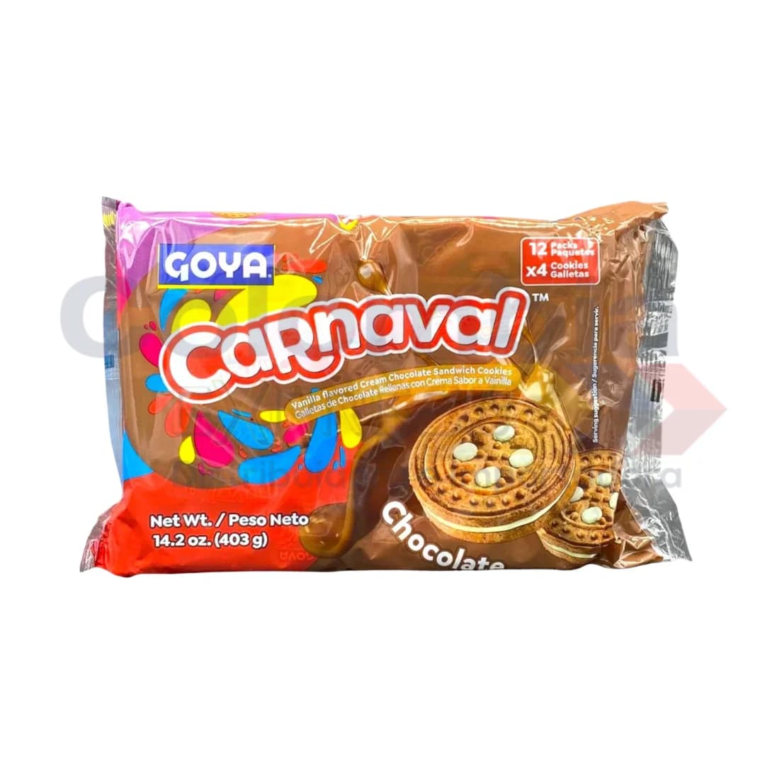 Galletas Carnaval X 12 Und Chocolate
