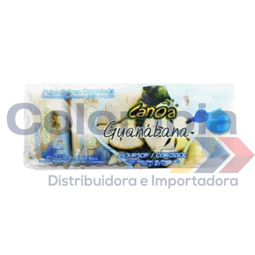 Pulpa Canoa Guanabana Display * 10 Sobres 900 Gr