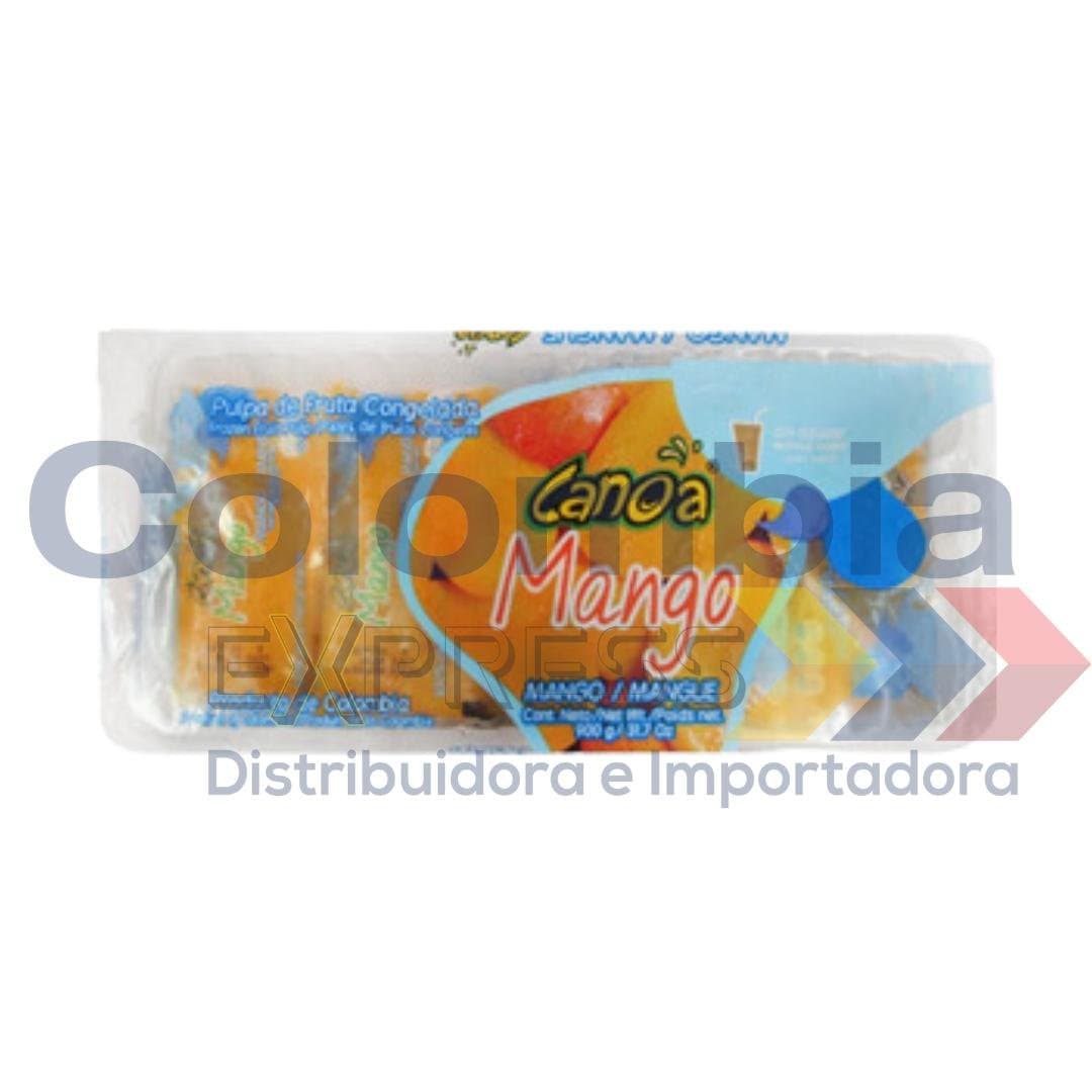 Pulpa Canoa Mango Display * 10 Sobres 900 Gr