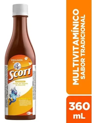 Emulsion de Scott Tradicional 360 ML