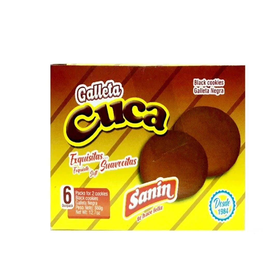 Galleta Cuca Sanin Display * 6 Pqtes de 2 Und