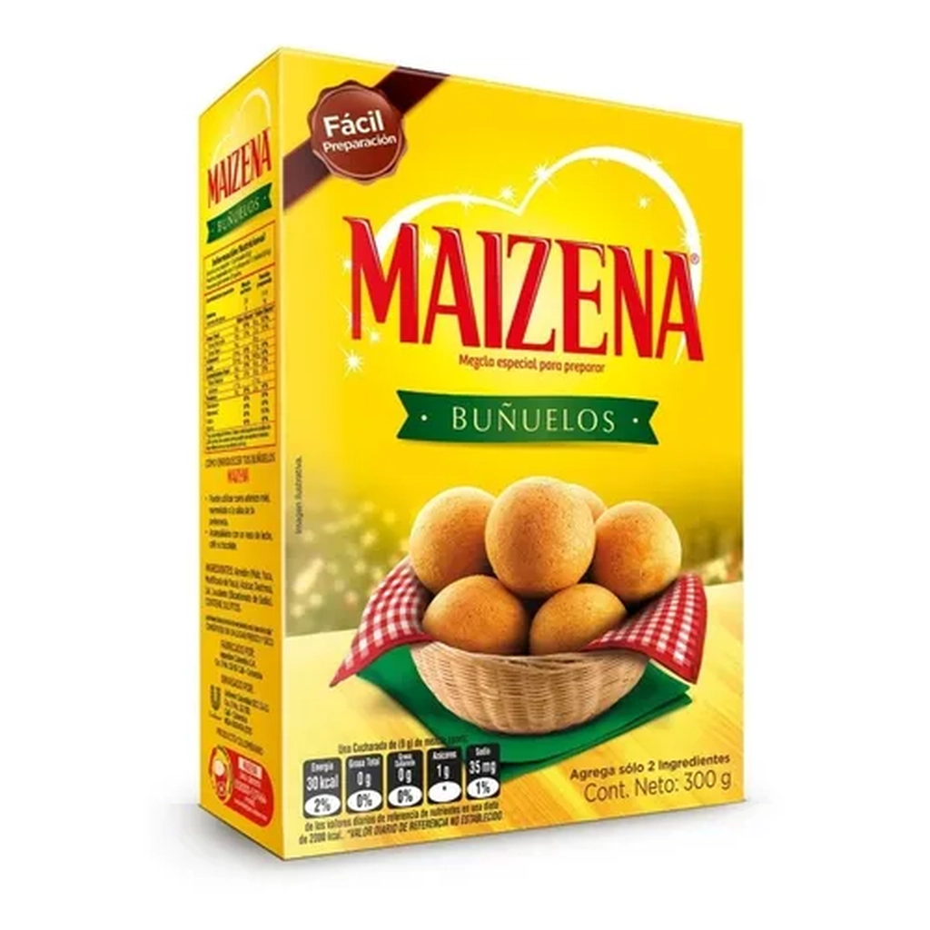 Mezcla maizena para buñuelos cj x20 und