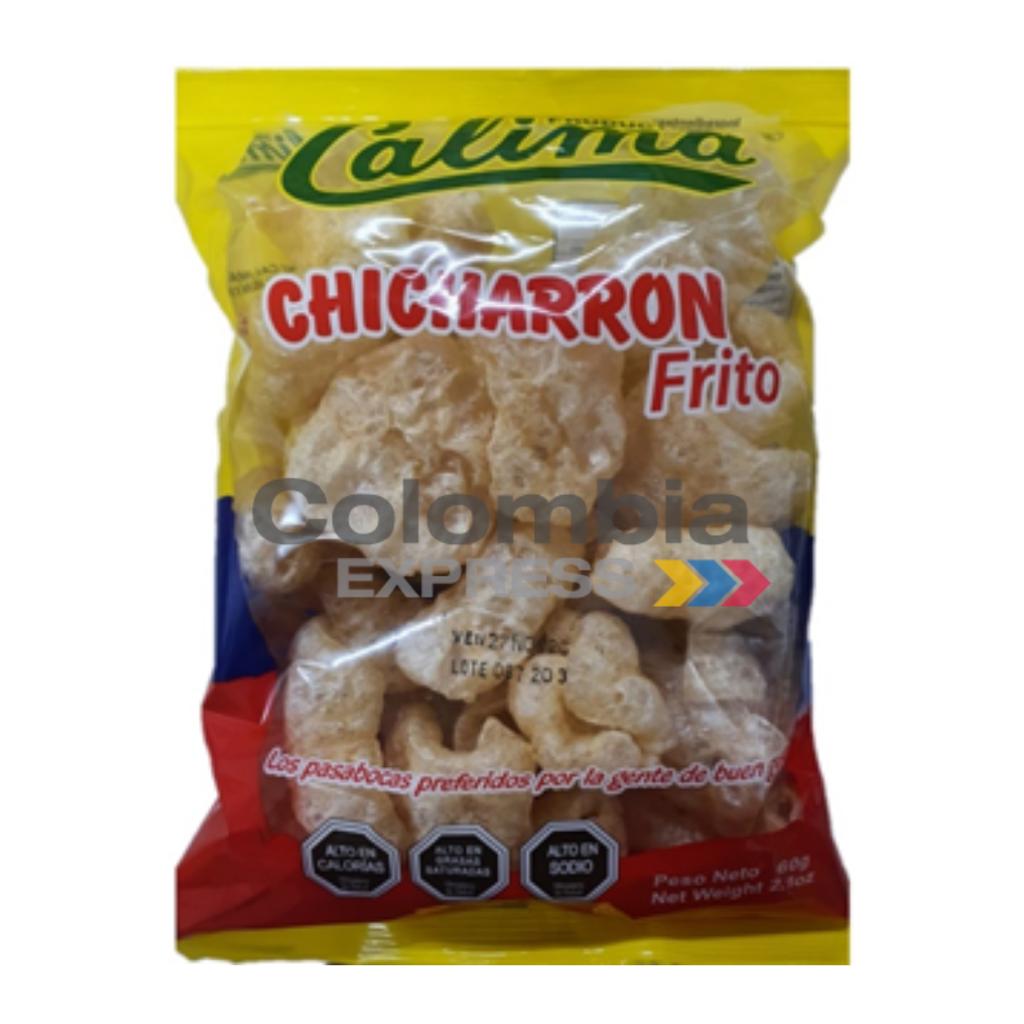 Chicharron frito calima 60 g. cj x 20 und