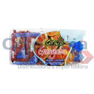 Pulpa canoa Guayaba display x 10 sobres 900 gr