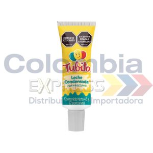Tubito leche condensada 45g display x 12 unds