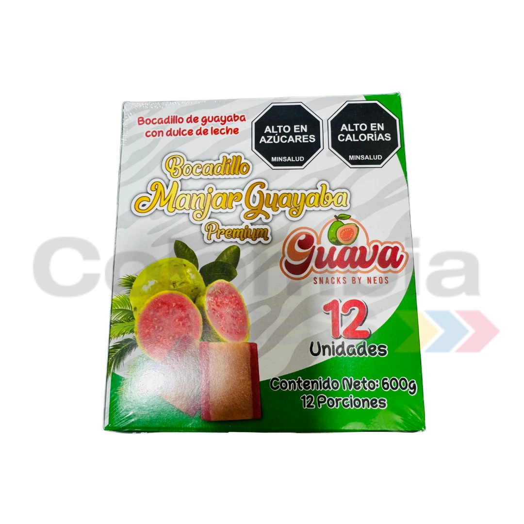 Bocadillo Con Manjar Estuche display x 12 und